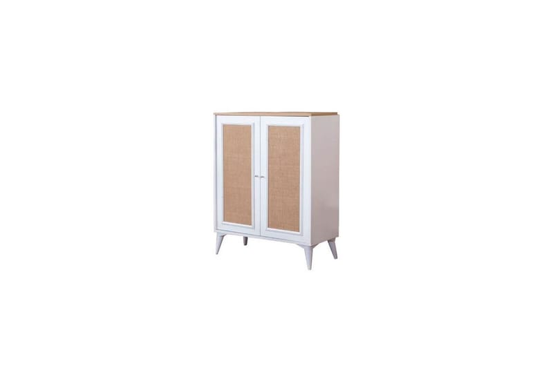 Jatinder Skänk 90x41 cm - Natur/Vit - Förvaring - Förvaringsmöbler - Sideboard & skänk