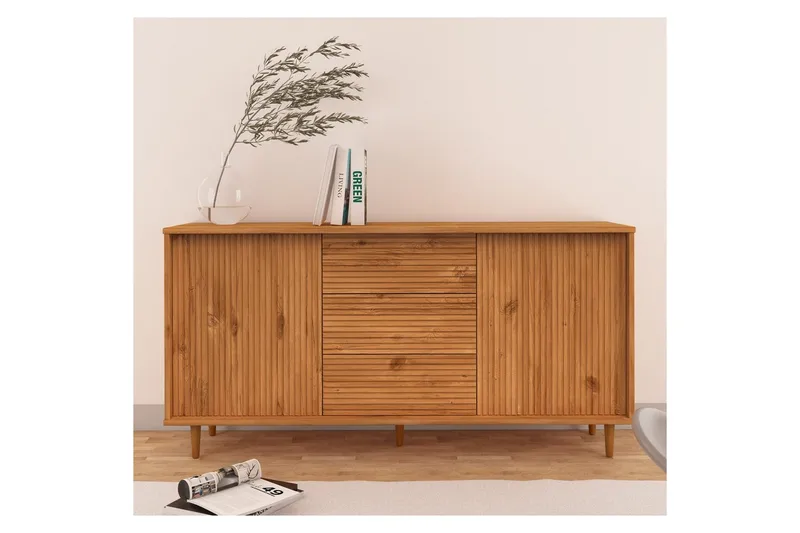 Jerzy Skänk 160 cm - Brun - Förvaring - Förvaringsmöbler - Sideboard & skänk
