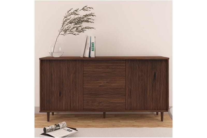 Jerzy Skänk 160 cm - Brun - Förvaring - Förvaringsmöbler - Sideboard & skänk