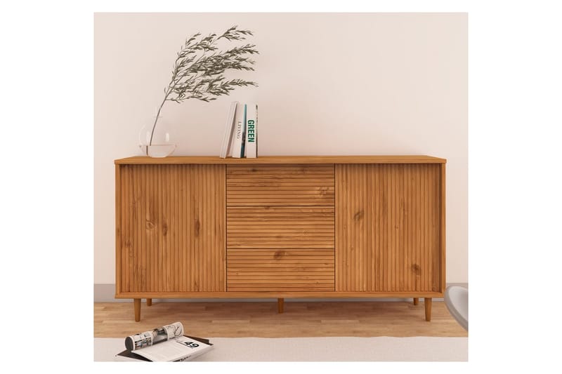 Jerzy Skänk 160 cm - Brun - Förvaring - Förvaringsmöbler - Sideboard & skänk