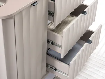 Joriel Skänk 138 cm - Vit - Förvaring - Förvaringsmöbler - Sideboard & skänk
