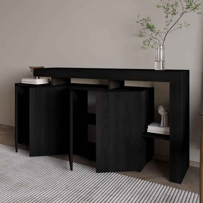 Jurukovo Konsolbord 170 cm - Wood Black - Förvaring - Förvaringsmöbler - Sideboard & skänk