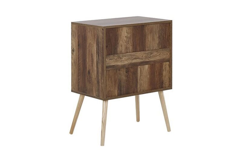 Abatley Byrå 60 cm - Mörkt Trä/Grå - Förvaring - Förvaringsmöbler - Byrå - Hallbyrå