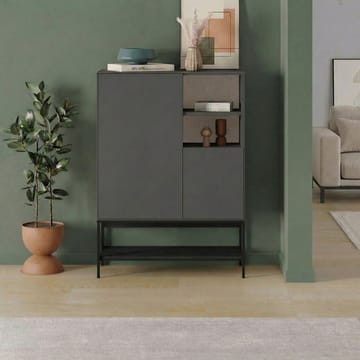 Kenvor Sideboard 90x125x40 cm - Antracit/Trä/Svart - Förvaring - Förvaringsmöbler - Sideboard & skänk