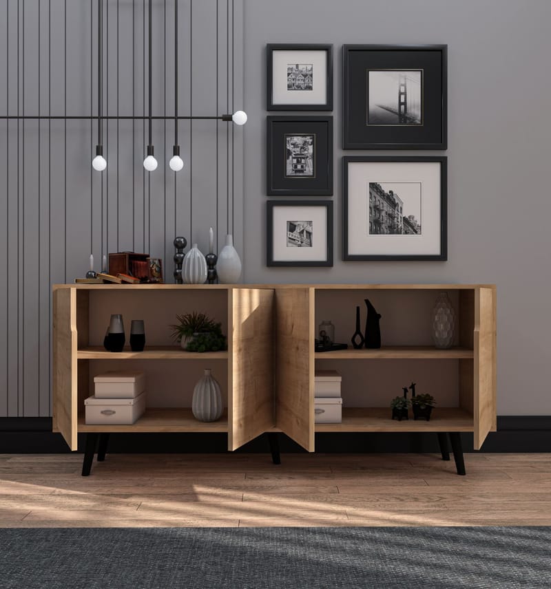 Latinara Konsolbord 180 cm - Sapphire Oak - Förvaring - Förvaringsmöbler - Sideboard & skänk