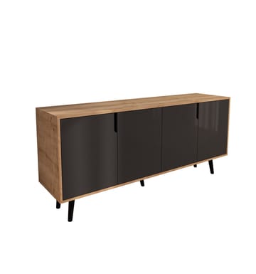 Latinara Konsolbord 180 cm - Sapphire Oak/Antracit - Förvaring - Förvaringsmöbler - Sideboard & skänk