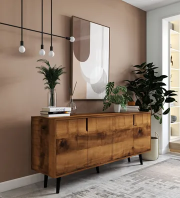 Latinara Konsolbord 180 cm - Valnöt - Förvaring - Förvaringsmöbler - Sideboard & skänk