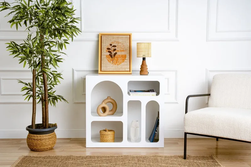 Lesa Konsollbord 80 cm, Vit