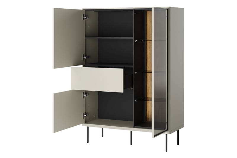 Levisa Möbelset För Vardagsrum - Cashmere - Förvaring - Förvaringsmöbler - Möbelset för vardagsrum