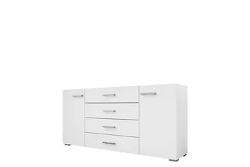 Lindesberg Byrå 156 cm - Vit - Förvaring - Förvaringsmöbler - Byrå