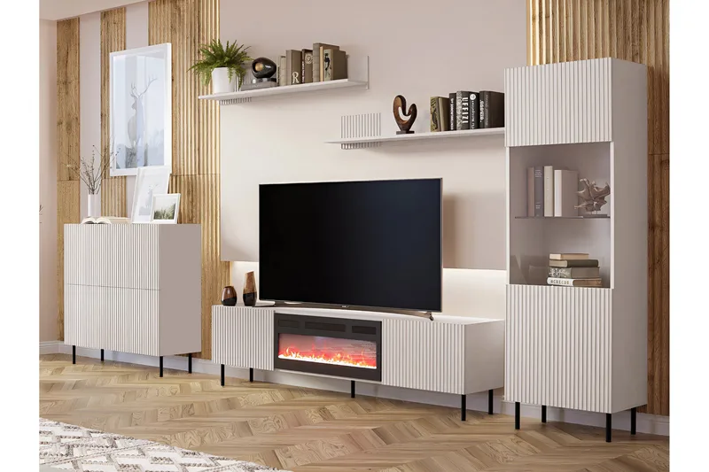 Lionel Möbelset För Vardagsrum - Kashmir - Förvaring - Förvaringsmöbler - Möbelset för vardagsrum