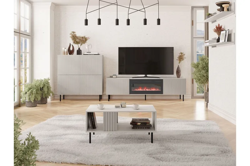 Lionel Möbelset För Vardagsrum - Kashmir - Förvaring - Förvaringsmöbler - Möbelset för vardagsrum