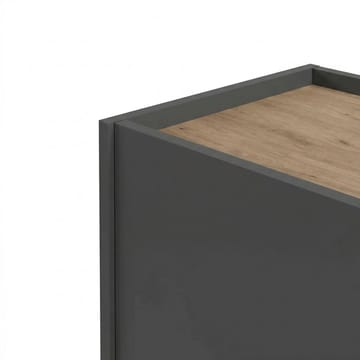 Lomar Konsol 150x82,9x40,5 cm - antracit naturlig ek svart - Förvaring - Förvaringsmöbler - Sideboard & skänk
