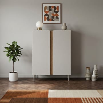 Lomar Sideboard 90x120,4x40,5 cm - Santstone, naturfärgad ek - Förvaring - Förvaringsmöbler - Sideboard & skänk