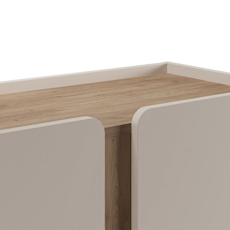 Lomar Sideboard 90x120,4x40,5 cm - Santstone, naturfärgad ek - Förvaring - Förvaringsmöbler - Sideboard & skänk