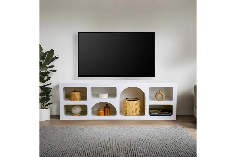 Lorin Konsollbord 160 cm - Vit - Förvaring - Förvaringsmöbler - Sideboard & skänk