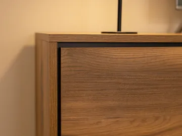 Lorvenn Skänk 190x40 cm - Brun/Svart - Förvaring - Förvaringsmöbler - Sideboard & skänk