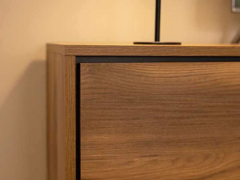 Lorvenn Skänk 190x40 cm - Brun/Svart - Förvaring - Förvaringsmöbler - Sideboard & skänk