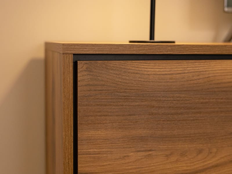 Lorvenn Skänk 190x40 cm - Brun/Svart - Förvaring - Förvaringsmöbler - Sideboard & skänk