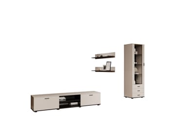 Lyrosen Möbelset För Vardagsrum - Beige - Förvaring - Förvaringsmöbler - Möbelset för vardagsrum