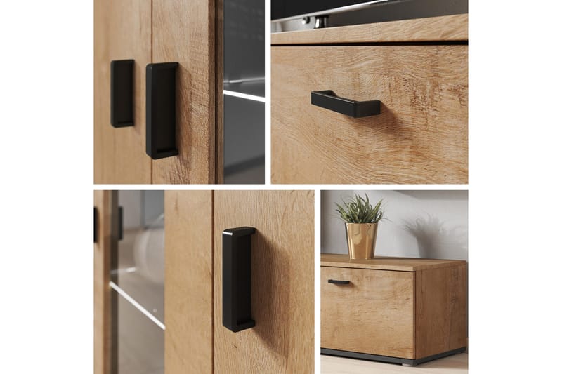 Lyrosen Möbelset För Vardagsrum - Beige - Förvaring - Förvaringsmöbler - Möbelset för vardagsrum