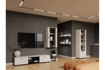 Lyrosen Möbelset För Vardagsrum - Beige - Förvaring - Förvaringsmöbler - Möbelset för vardagsrum