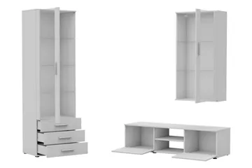 Lyrosen Möbelset För Vardagsrum - Beige - Förvaring - Förvaringsmöbler - Möbelset för vardagsrum