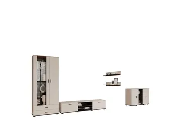 Lyrosen Möbelset För Vardagsrum - Beige - Förvaring - Förvaringsmöbler - Möbelset för vardagsrum