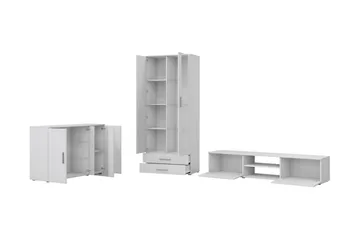 Lyrosen Möbelset För Vardagsrum - Beige - Förvaring - Förvaringsmöbler - Möbelset för vardagsrum