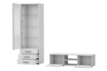 Lyrosen Möbelset För Vardagsrum - Beige - Förvaring - Förvaringsmöbler - Möbelset för vardagsrum