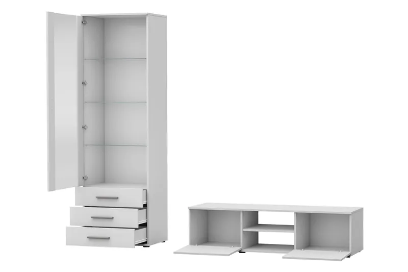 Lyrosen Möbelset För Vardagsrum - Beige - Förvaring - Förvaringsmöbler - Möbelset för vardagsrum