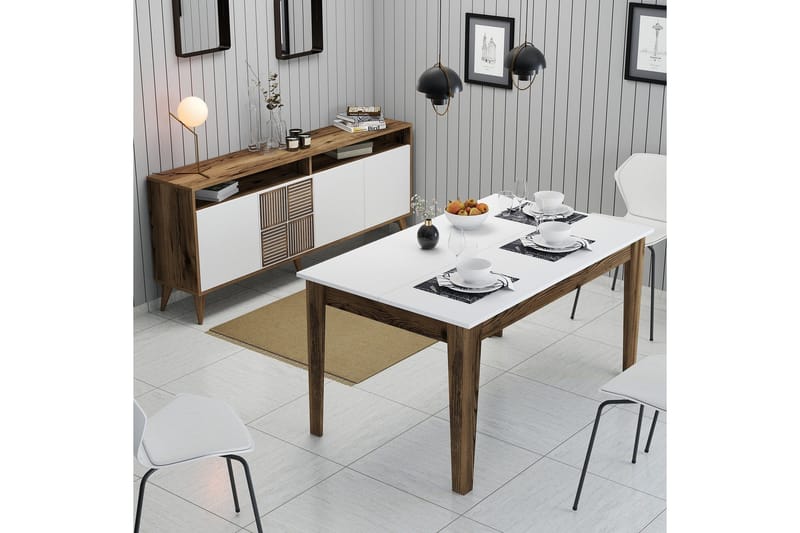 Lissione Möbelset För Vardagsrum - Hanah Home - Förvaring - Förvaringsmöbler - Möbelset för vardagsrum