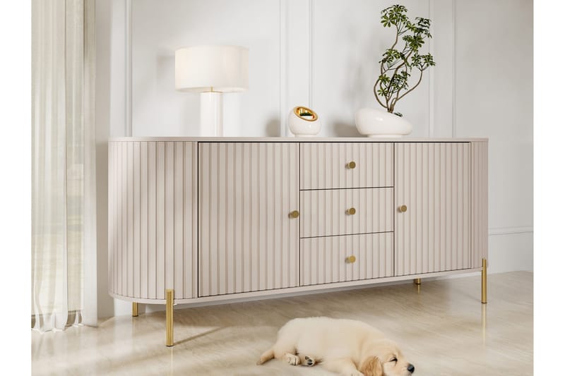 Maggio Skänk 178x43 cm - Beige - Förvaring - Förvaringsmöbler - Sideboard & skänk