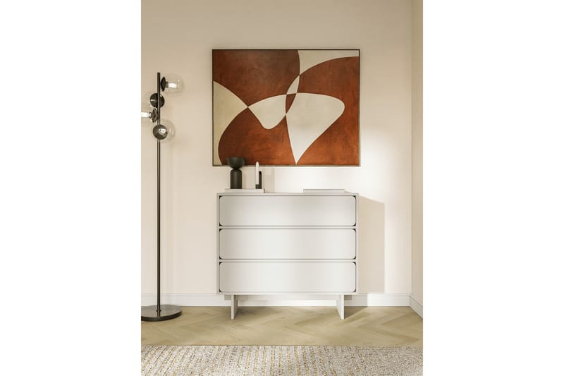 Marinport Byrå 101 cm - Beige - Förvaring - Förvaringsmöbler - Byrå