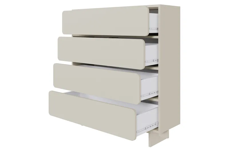 Marinport Byrå 101 cm - Beige - Förvaring - Förvaringsmöbler - Byrå