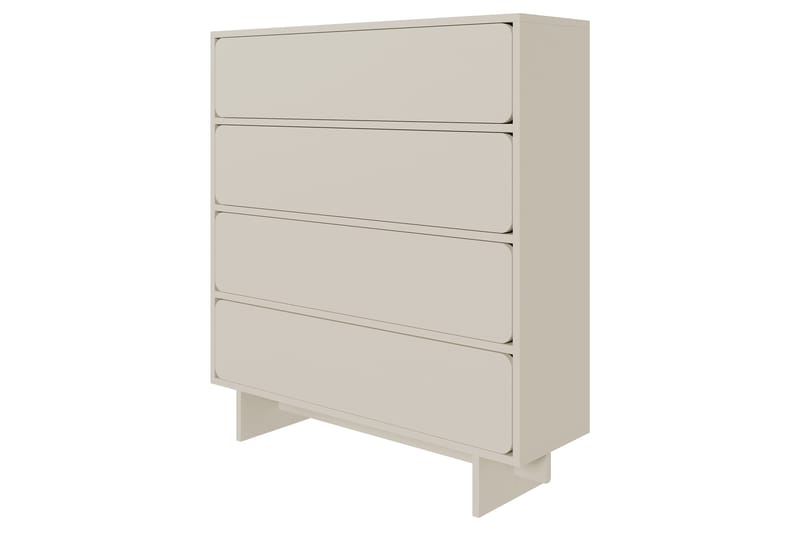 Marinport Byrå 101 cm - Beige - Förvaring - Förvaringsmöbler - Byrå