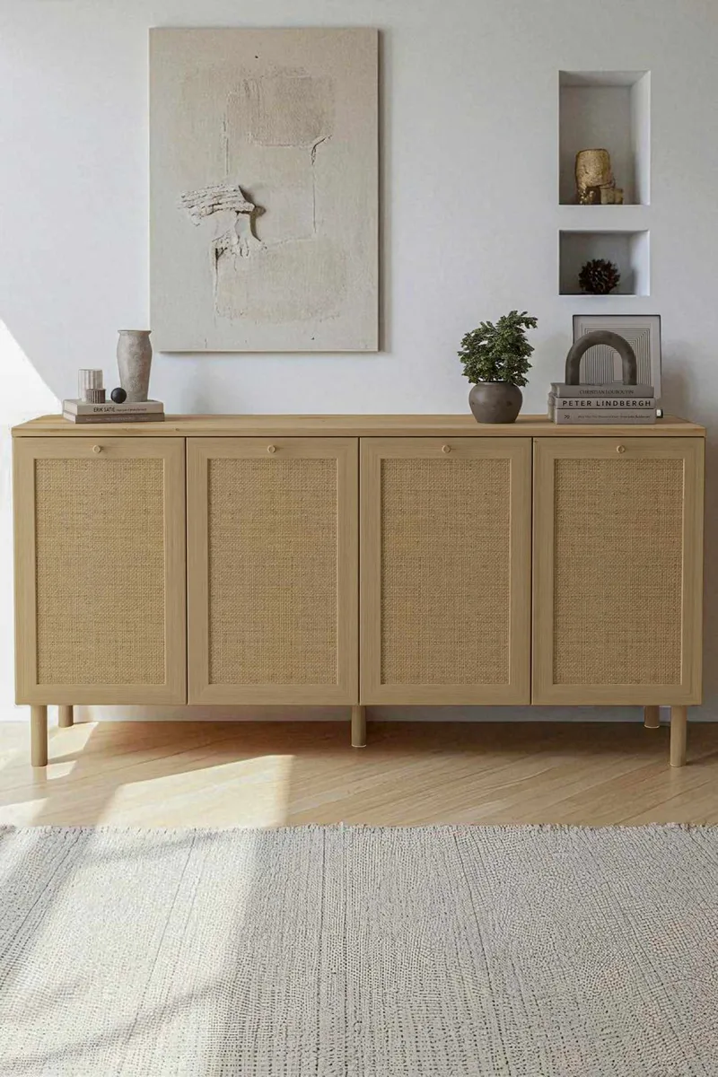 Meyloren Sideboard 160 cm - Beige - Förvaring - Förvaringsmöbler - Sideboard & skänk