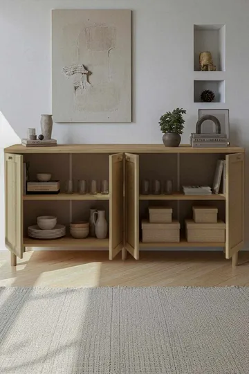 Meyloren Sideboard 160 cm - Beige - Förvaring - Förvaringsmöbler - Sideboard & skänk