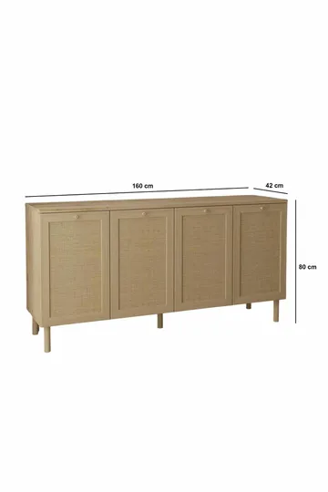 Meyloren Sideboard 160 cm - Beige - Förvaring - Förvaringsmöbler - Sideboard & skänk