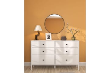 Meyric Hörnbyrå 154 cm - Natur/Vit - Förvaring - Förvaringsmöbler - Byrå