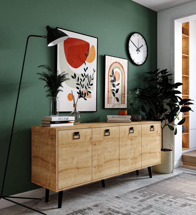 Mivora Konsolbord 180 cm - Sapphire Oak - Förvaring - Förvaringsmöbler - Sideboard & skänk