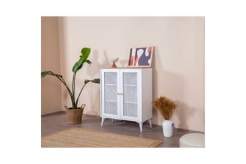 Mjudi Skänk 90x41 cm - Natur/Vit - Förvaring - Förvaringsmöbler - Sideboard & skänk