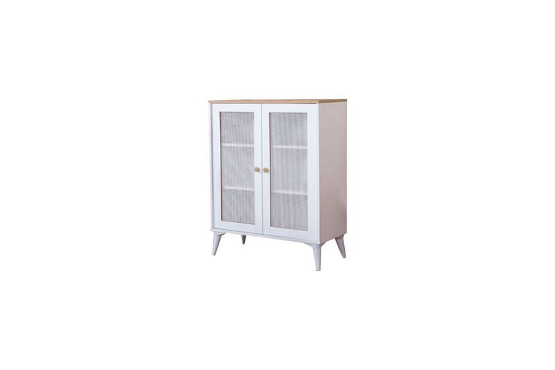 Mjudi Skänk 90x41 cm - Natur/Vit - Förvaring - Förvaringsmöbler - Sideboard & skänk