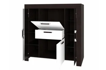 Aberfelt Möbelset För Vardagsrum - Brun - Förvaring - Förvaringsmöbler - Möbelset för vardagsrum