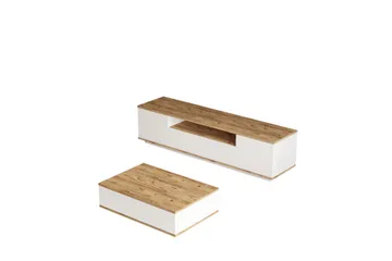 Anari Möbelset För Vardagsrum - Vit - Förvaring - Förvaringsmöbler - Möbelset för vardagsrum