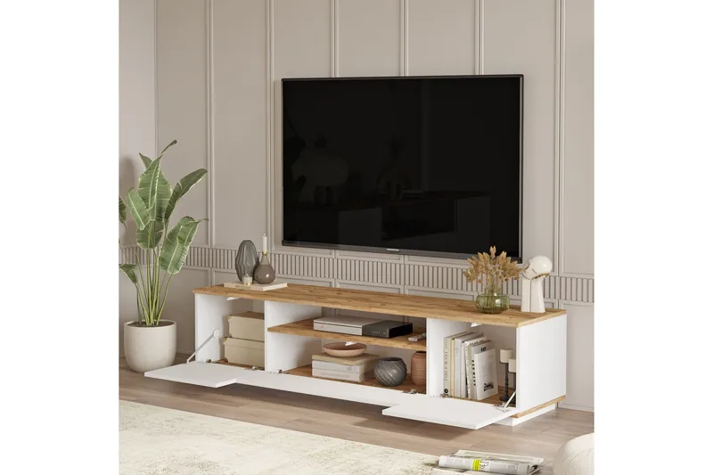 Anari Möbelset För Vardagsrum - Vit - Förvaring - Förvaringsmöbler - Möbelset för vardagsrum