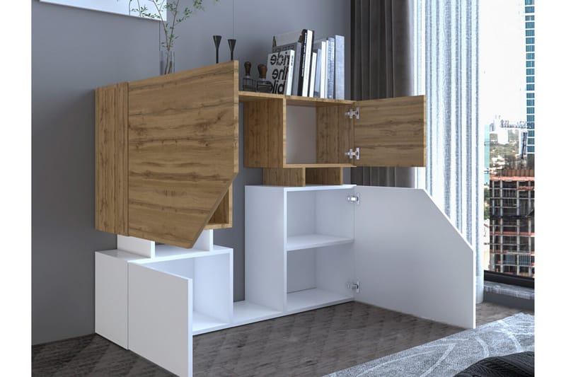 Carbost Möbelset För Vardagsrum Anthracite - Förvaring - Förvaringsmöbler - Möbelset för vardagsrum