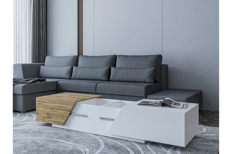 Carbost Möbelset För Vardagsrum White - Förvaring - Förvaringsmöbler - Möbelset för vardagsrum