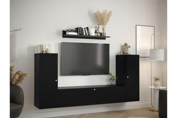 Dunvegan Möbelset För Vardagsrum Black - Förvaring - Förvaringsmöbler - Möbelset för vardagsrum