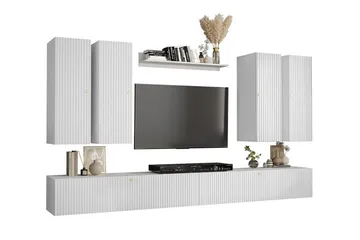 Dunvegan Möbelset För Vardagsrum White - Förvaring - Förvaringsmöbler - Möbelset för vardagsrum